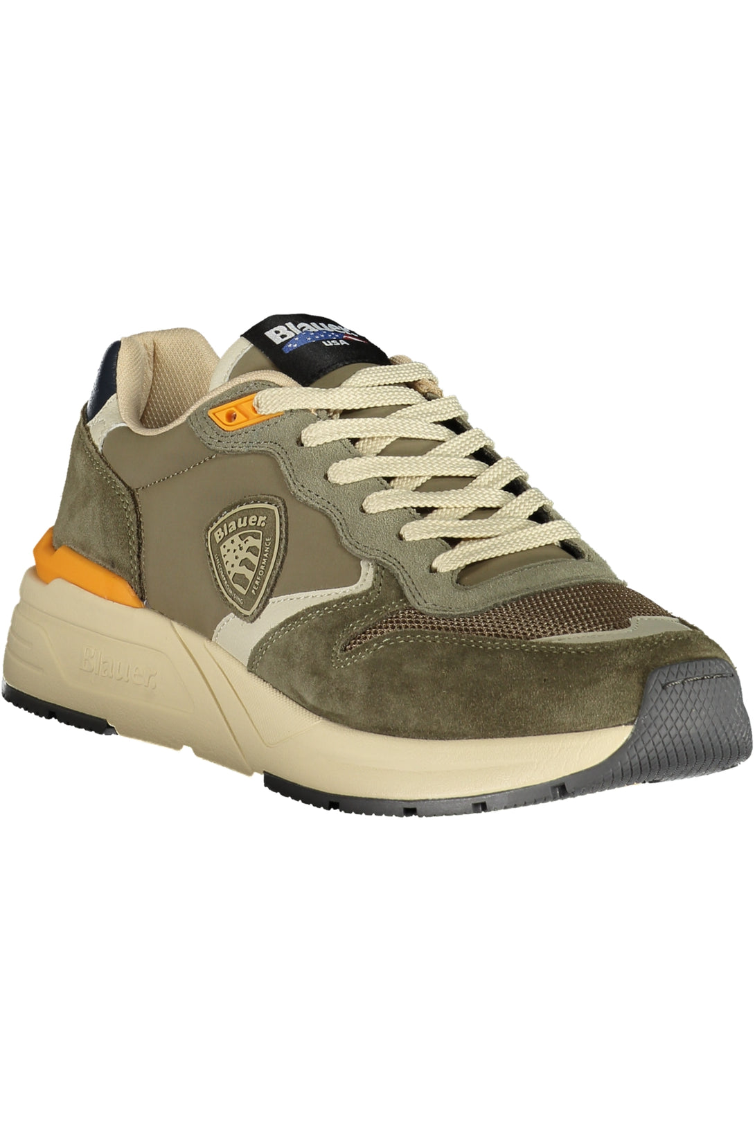 Blauer Baskets Homme Vert - stylesgateway