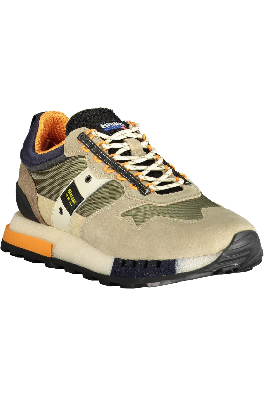 Blauer Baskets Homme Vert - stylesgateway