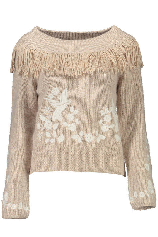 Blugirl Sweaters Femme Beige - stylesgateway