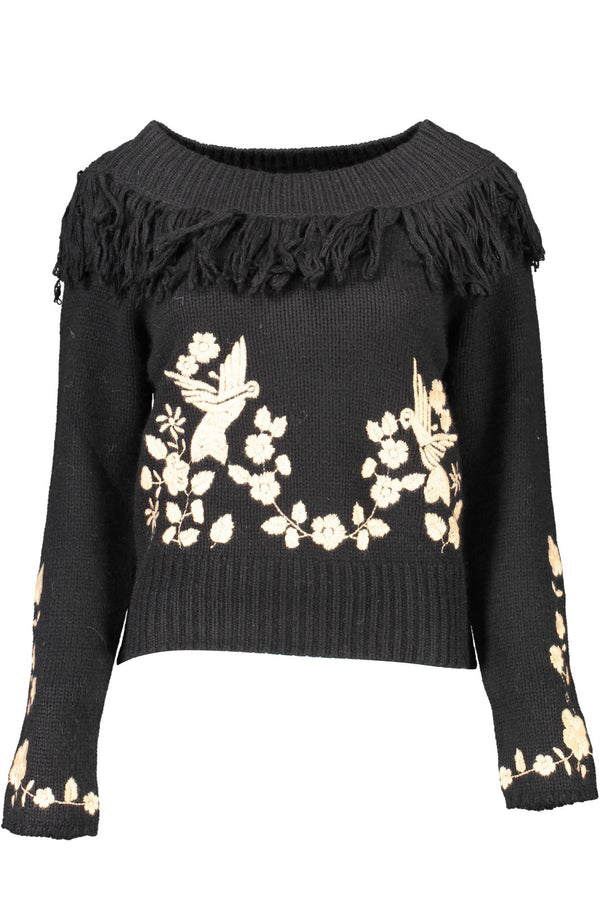 Blugirl Sweaters Femme Noir - stylesgateway