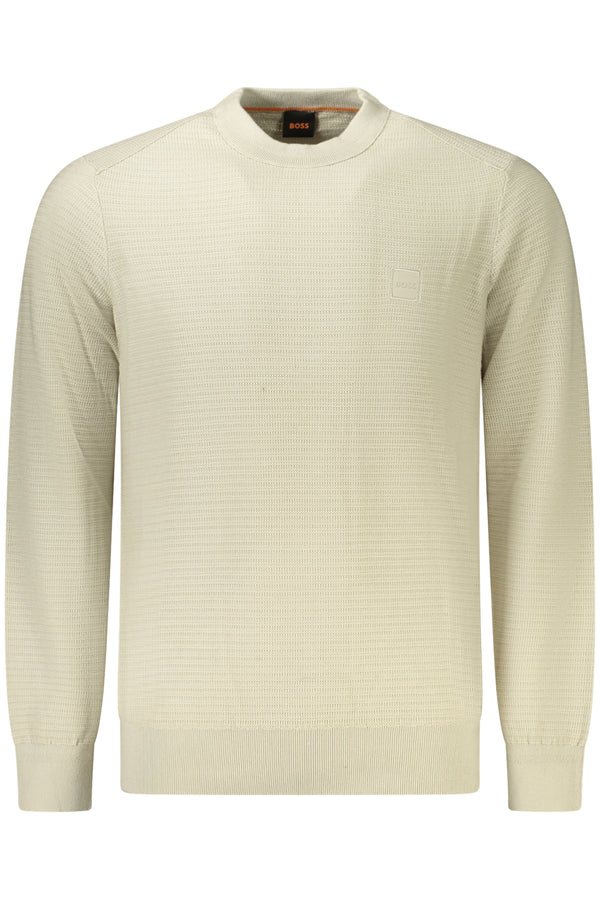 Boss Sweaters Homme Beige - stylesgateway