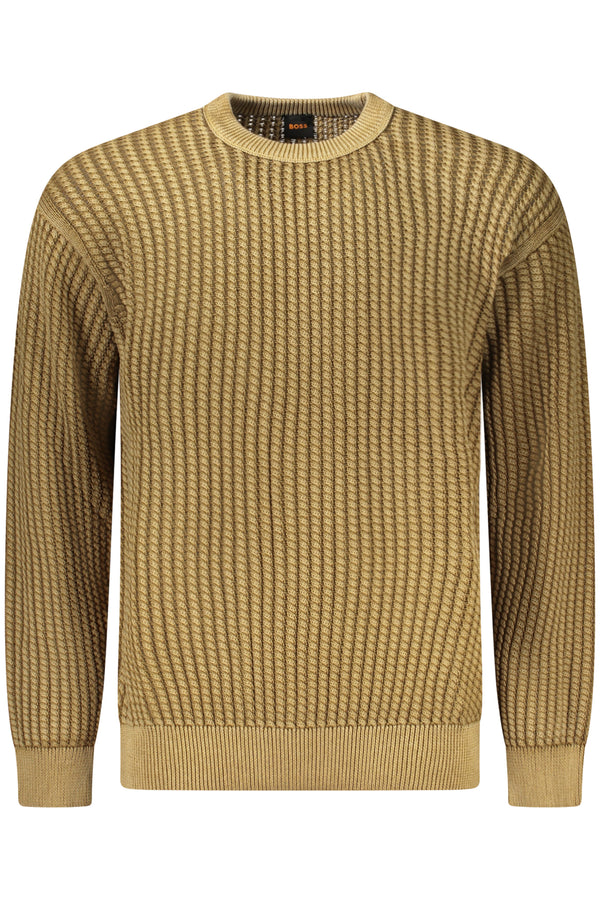 Boss Sweaters Homme Marron - stylesgateway