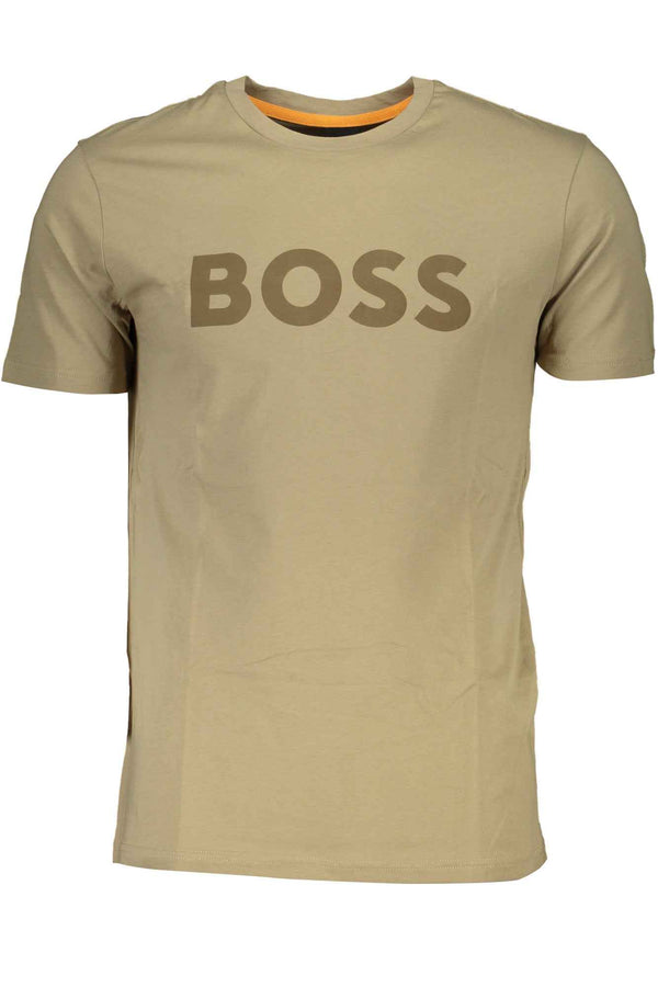 Boss T-shirts Homme Marron - stylesgateway