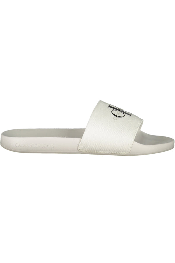 Calvin Klein Chaussons Homme Blanc - stylesgateway