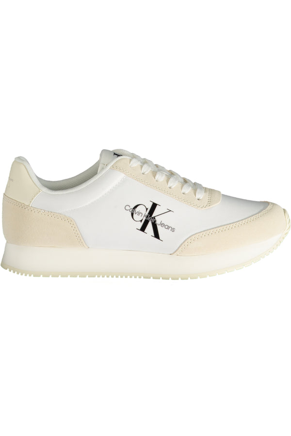 Calvin Klein Baskets Femme Beige - stylesgateway