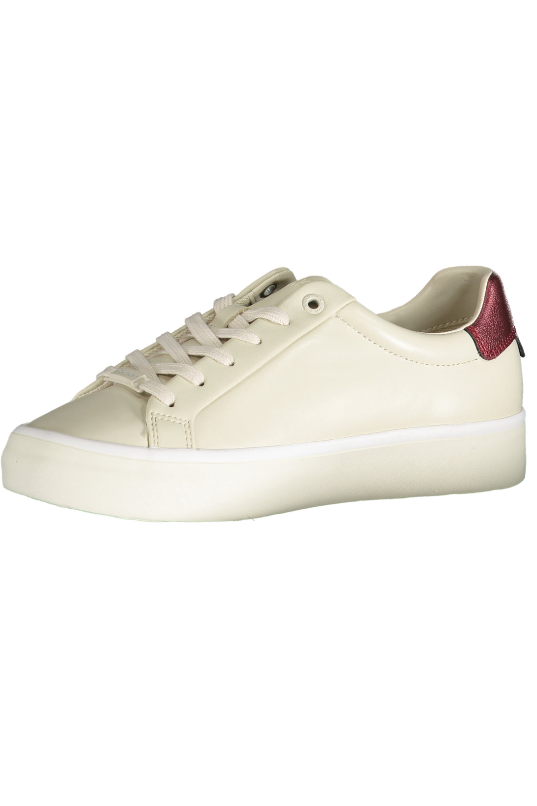 Calvin Klein Baskets Femme Beige - stylesgateway