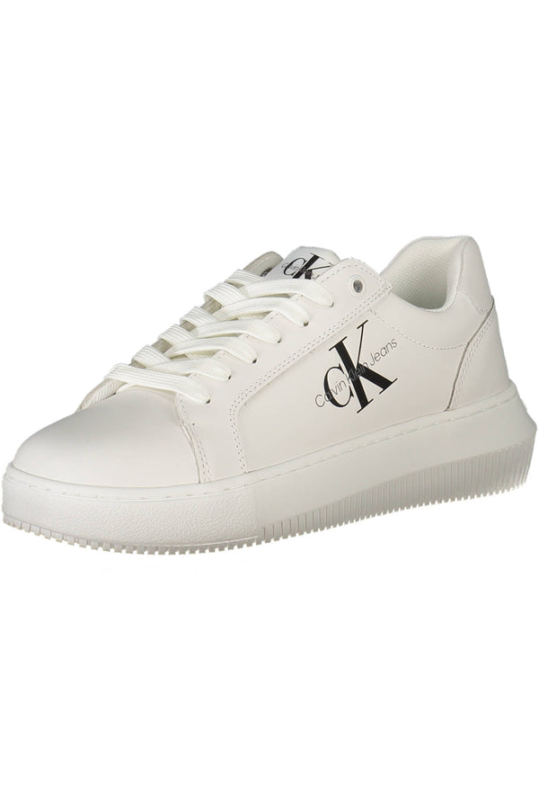 Calvin Klein Baskets Femme Blanc - stylesgateway