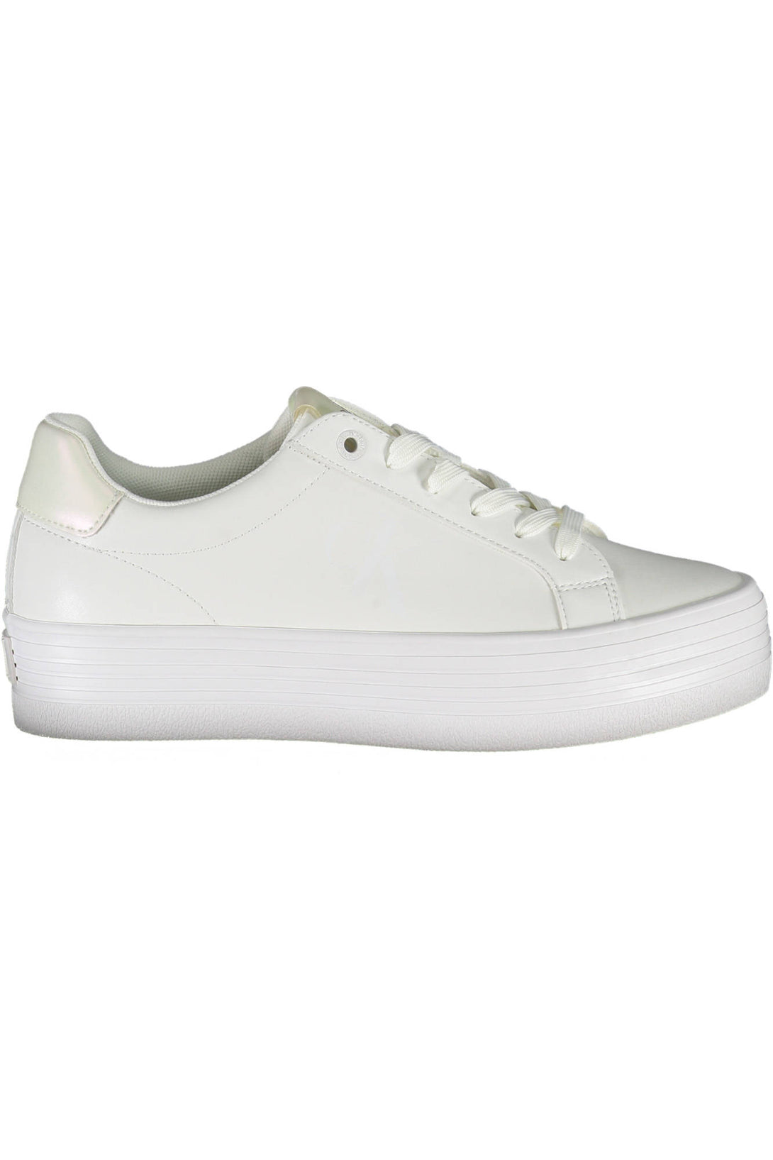 Calvin Klein Baskets Femme Blanc - stylesgateway