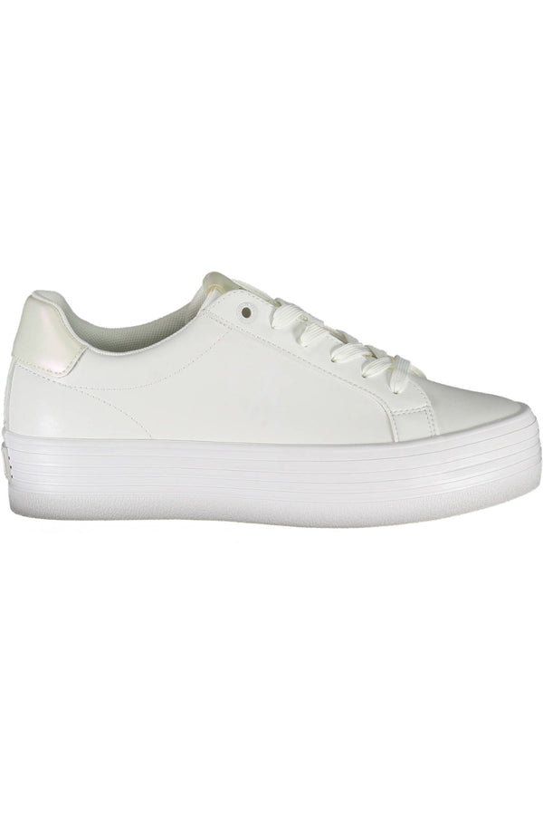 Calvin Klein Baskets Femme Blanc - stylesgateway