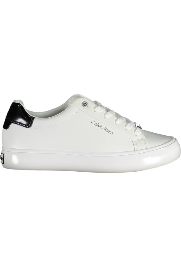 Calvin Klein Baskets Femme Blanc - stylesgateway