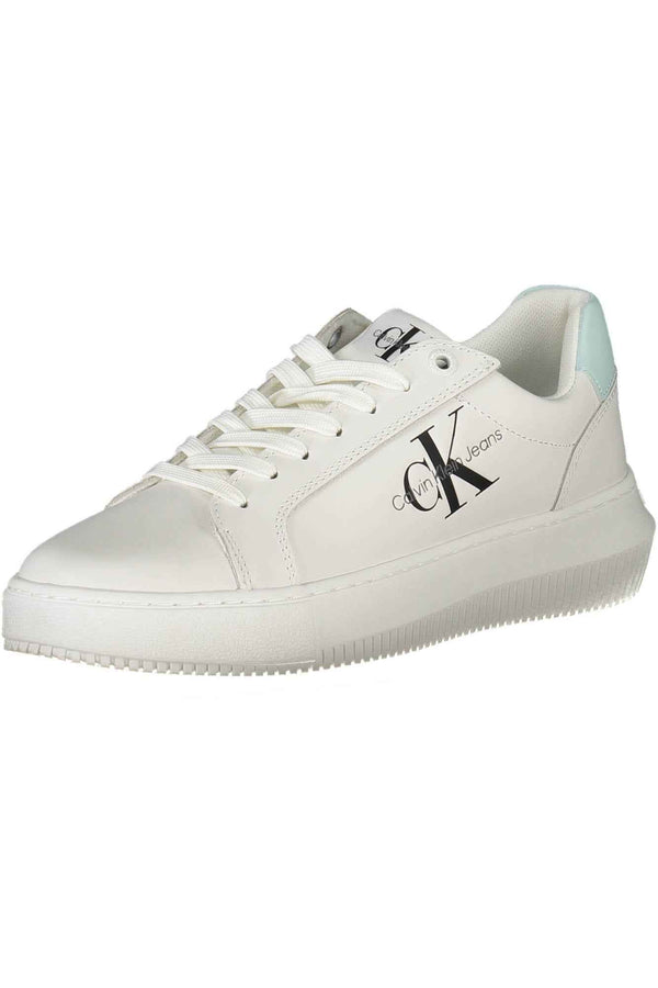 Calvin Klein Baskets Femme Blanc - stylesgateway