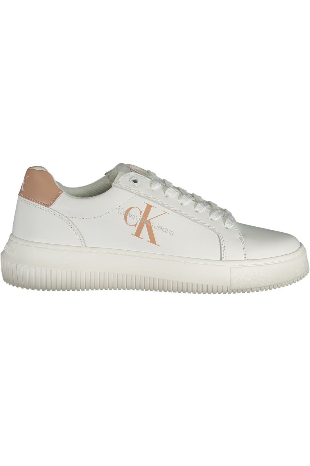 Calvin Klein Baskets Femme Blanc - stylesgateway