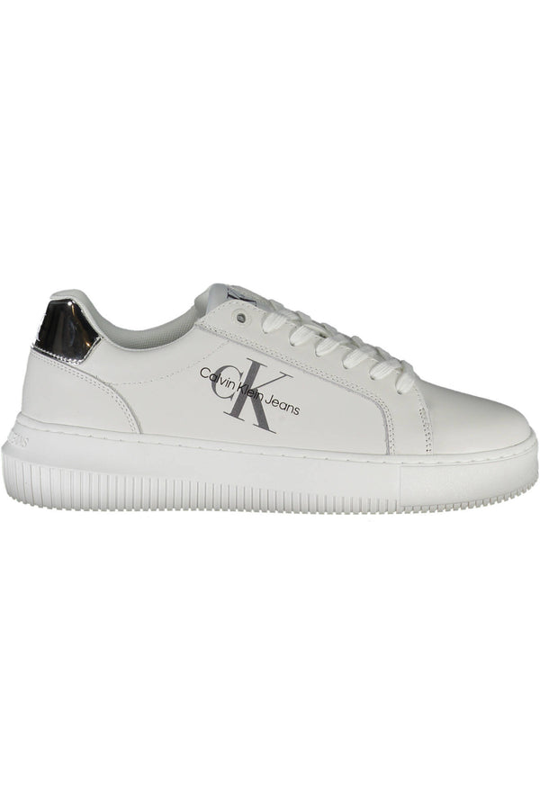 Calvin Klein Baskets Femme Blanc - stylesgateway