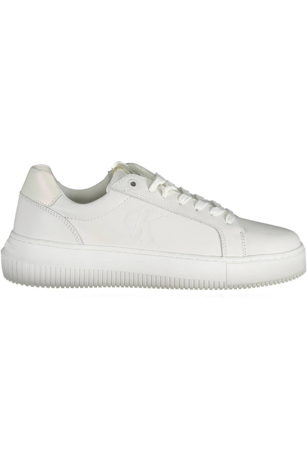 Calvin Klein Baskets Femme Blanc - stylesgateway