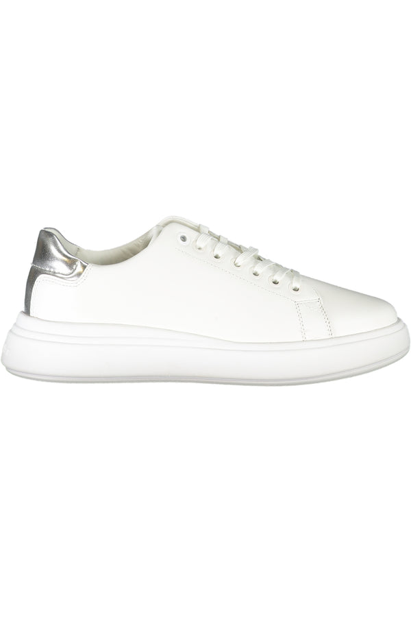 Calvin Klein Baskets Femme Blanc - stylesgateway