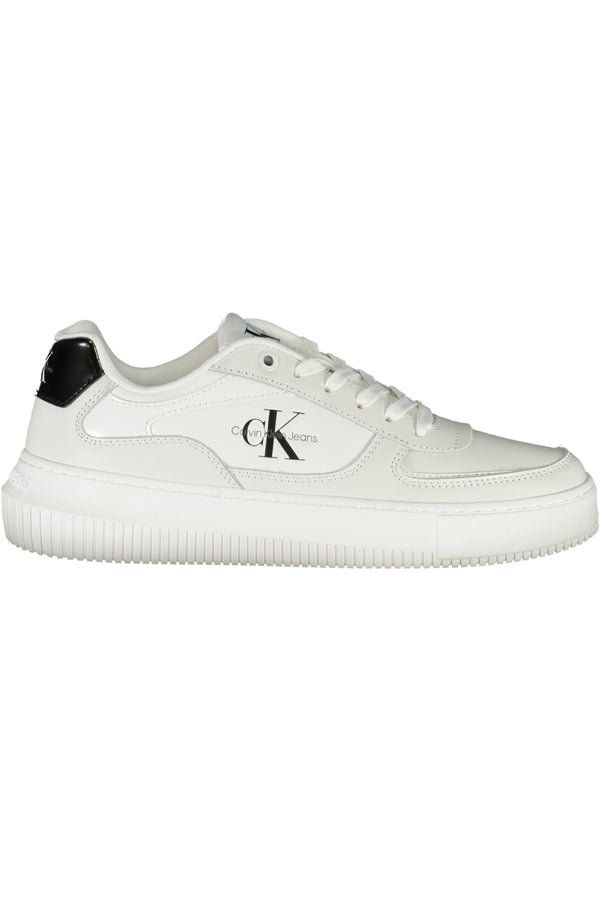 Calvin Klein Baskets Femme Blanc - stylesgateway