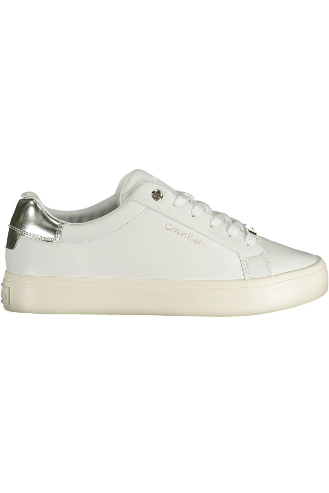 Calvin Klein Baskets Femme Blanc - stylesgateway