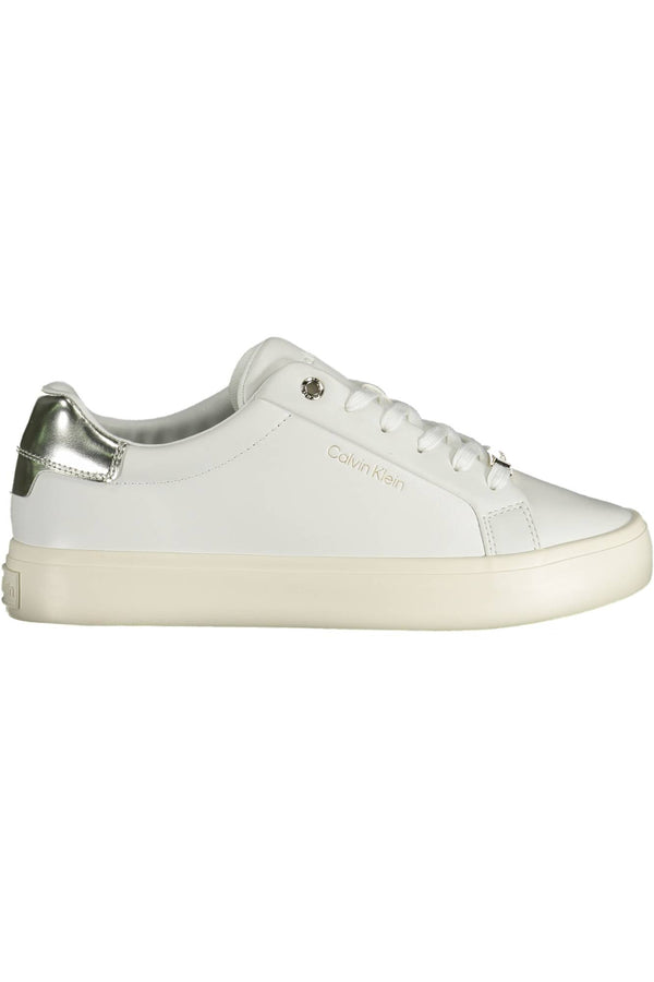 Calvin Klein Baskets Femme Blanc - stylesgateway