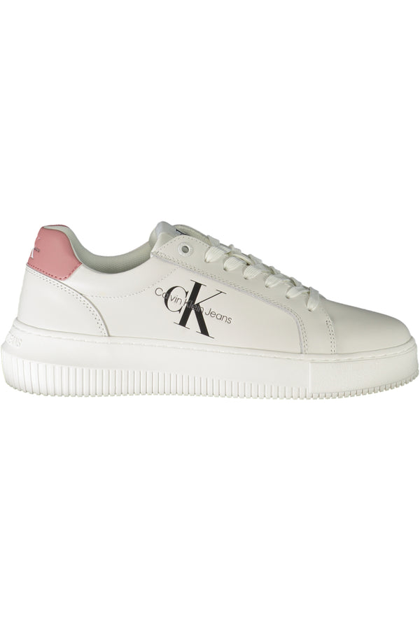 Calvin Klein Baskets Femme Blanc - stylesgateway
