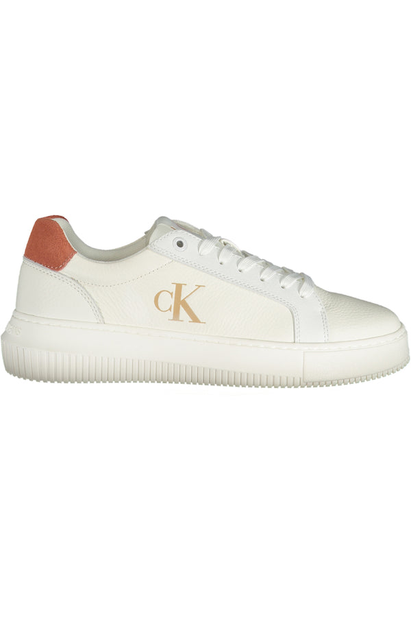 Calvin Klein Baskets Femme Blanc - stylesgateway