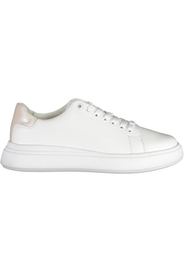 Calvin Klein Baskets Femme Blanc - stylesgateway