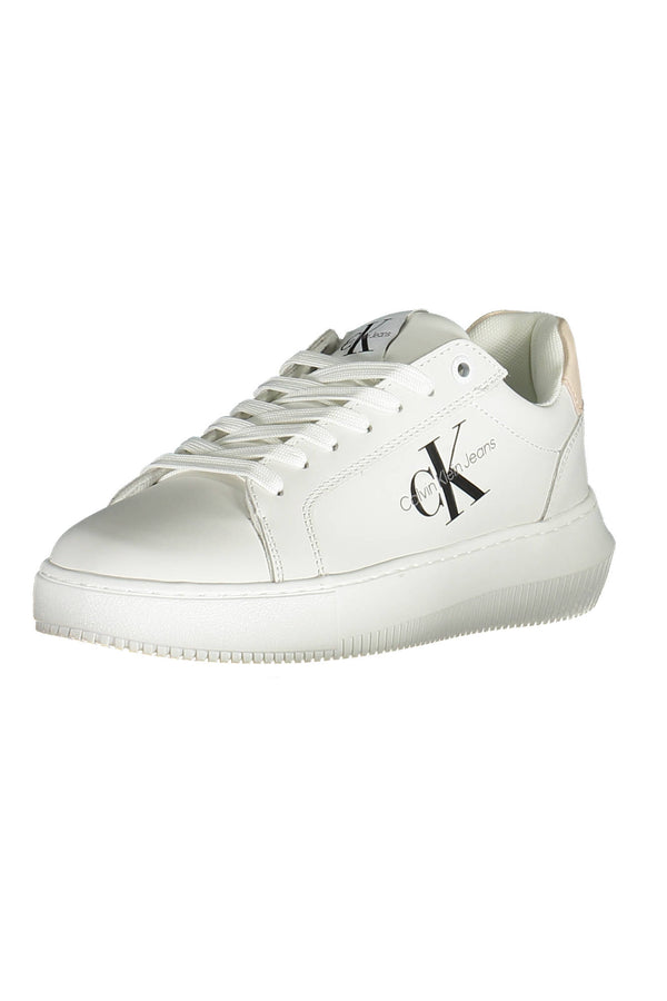 Calvin Klein Baskets Femme Blanc - stylesgateway