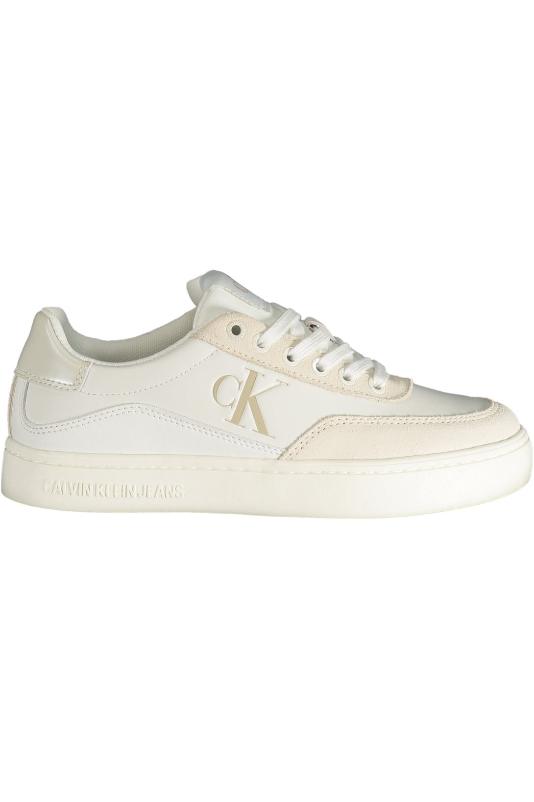 Calvin Klein Baskets Femme Blanc - stylesgateway