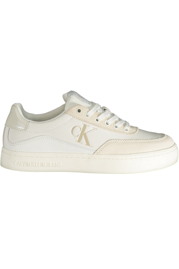 Calvin Klein Baskets Femme Blanc - stylesgateway