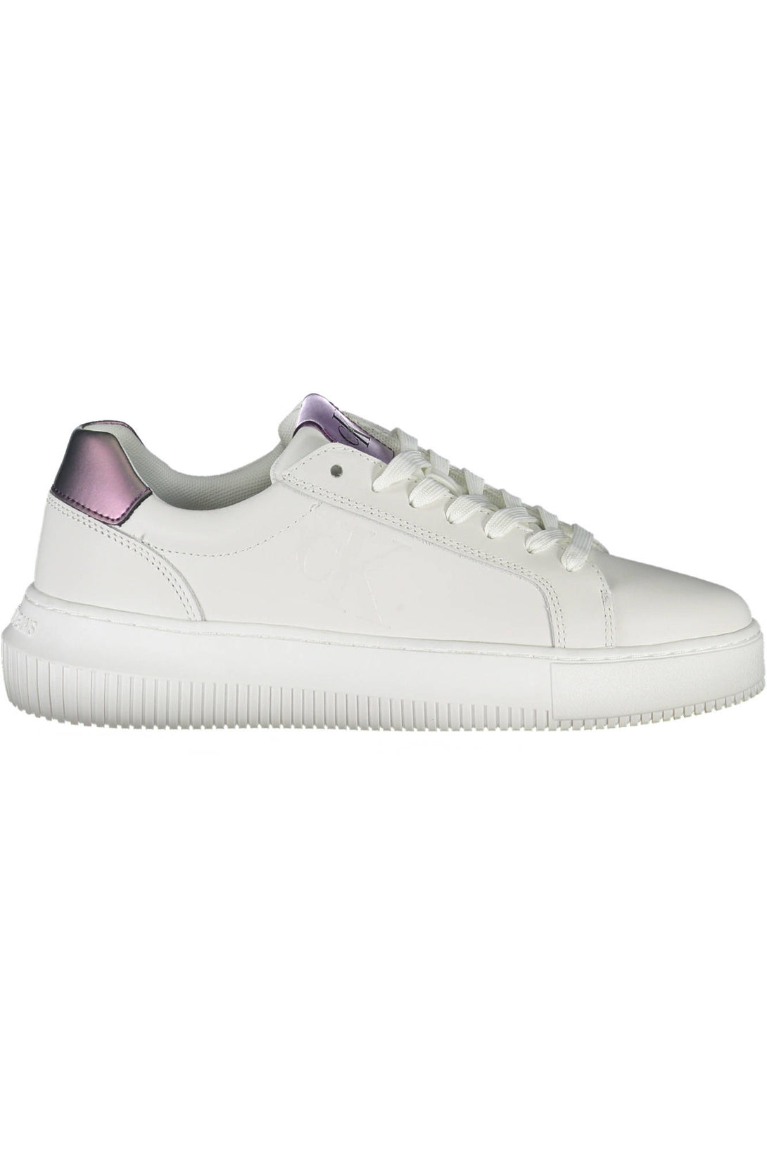 Calvin Klein Baskets Femme Blanc - stylesgateway