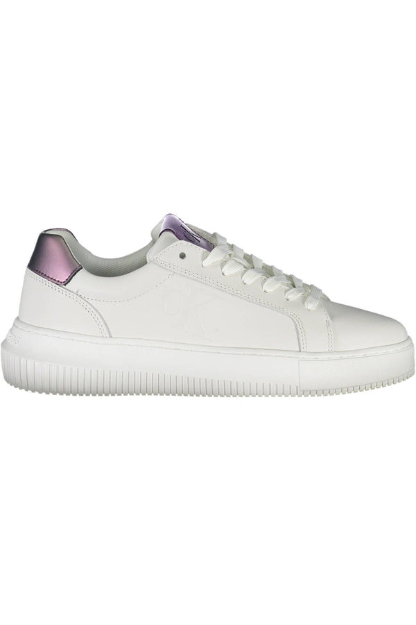 Calvin Klein Baskets Femme Blanc - stylesgateway