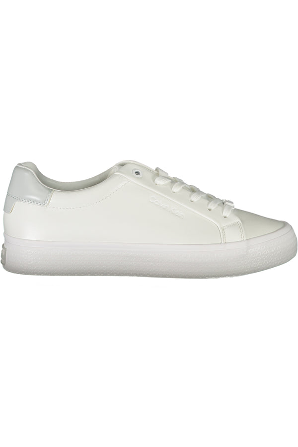 Calvin Klein Baskets Femme Blanc - stylesgateway
