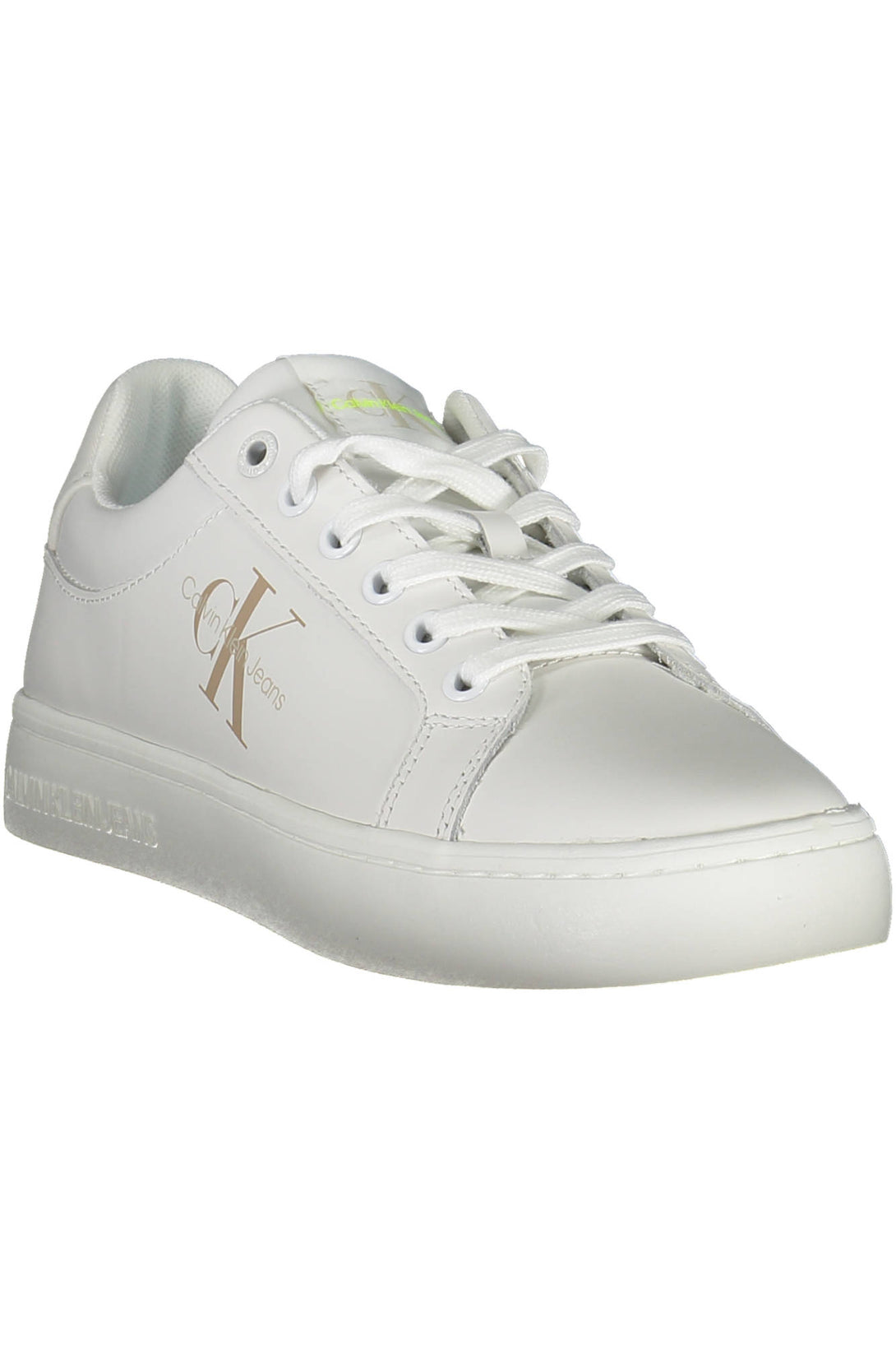 Calvin Klein Baskets Femme Blanc - stylesgateway