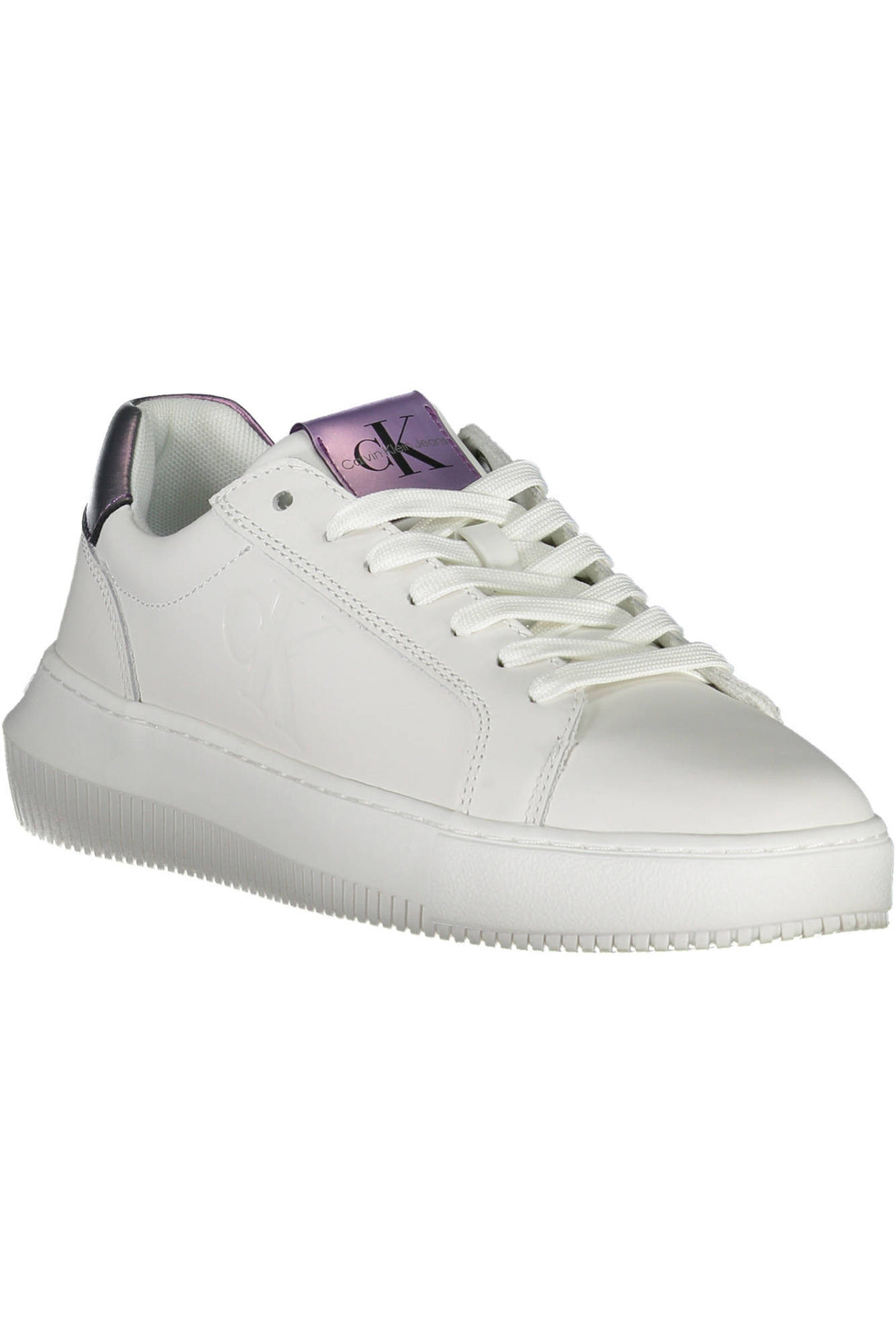Calvin Klein Baskets Femme Blanc - stylesgateway