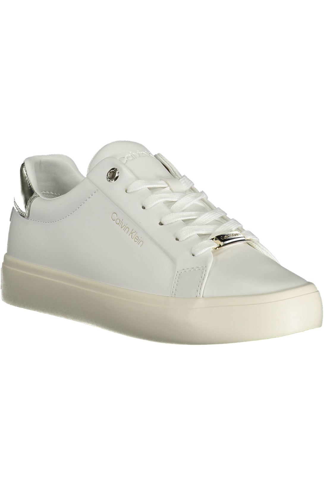 Calvin Klein Baskets Femme Blanc - stylesgateway