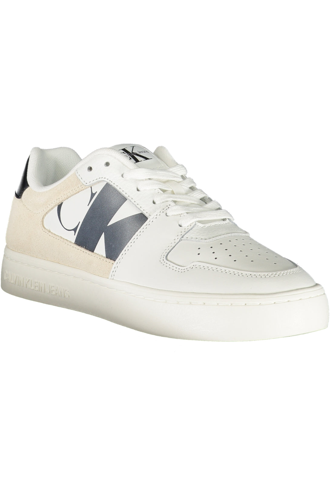 Calvin Klein Baskets Femme Blanc - stylesgateway