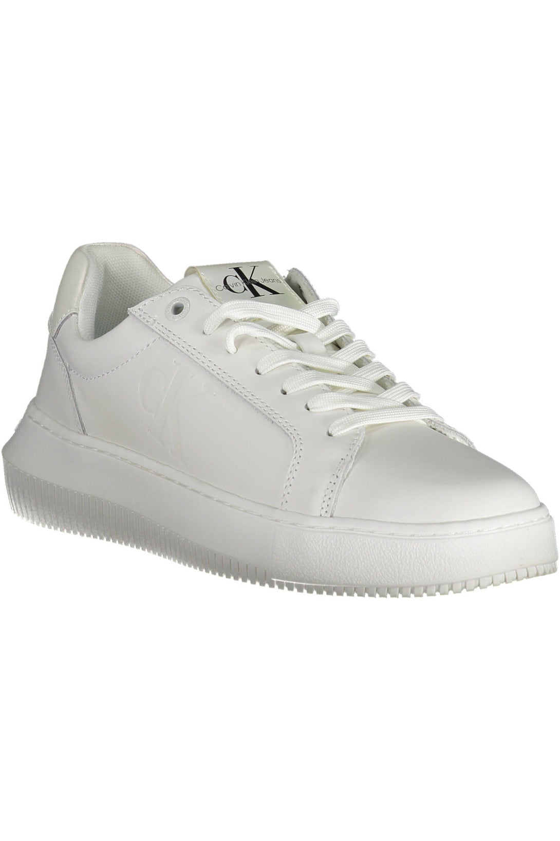 Calvin Klein Baskets Femme Blanc - stylesgateway