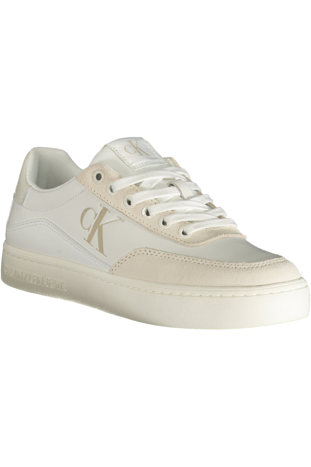 Calvin Klein Baskets Femme Blanc - stylesgateway