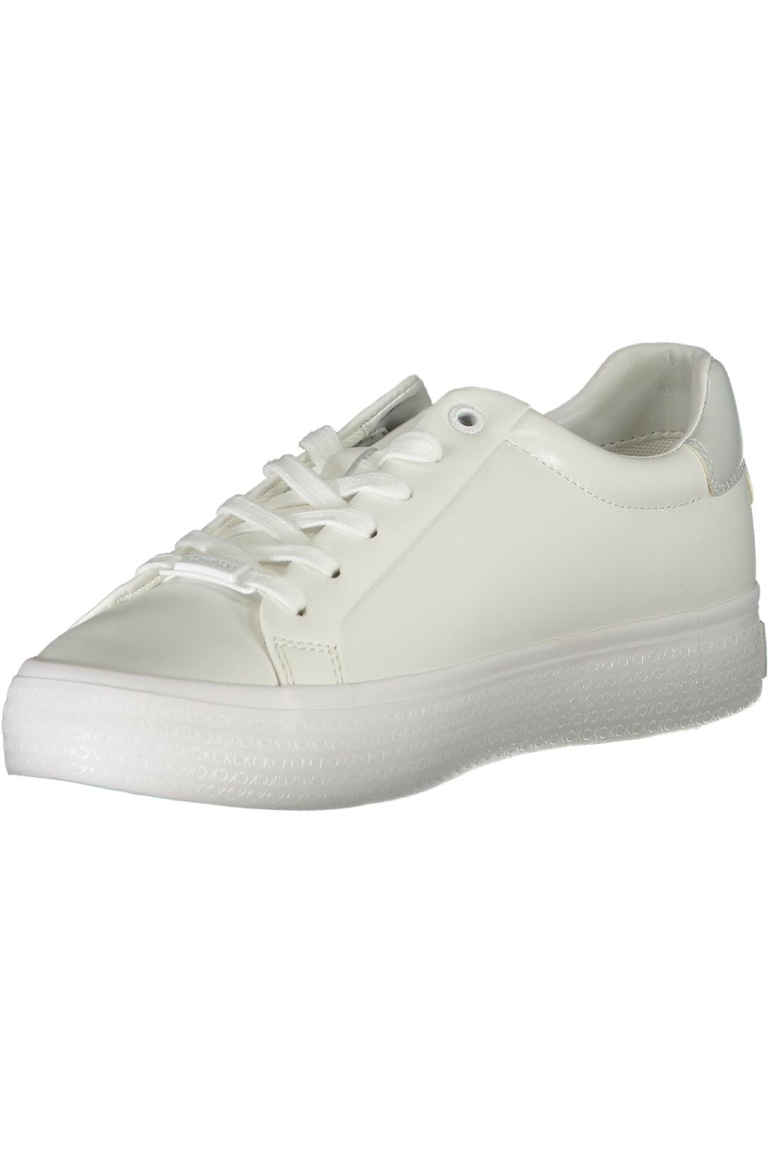 Calvin Klein Baskets Femme Blanc - stylesgateway