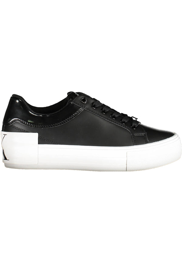 Calvin Klein Baskets Femme Noir - stylesgateway