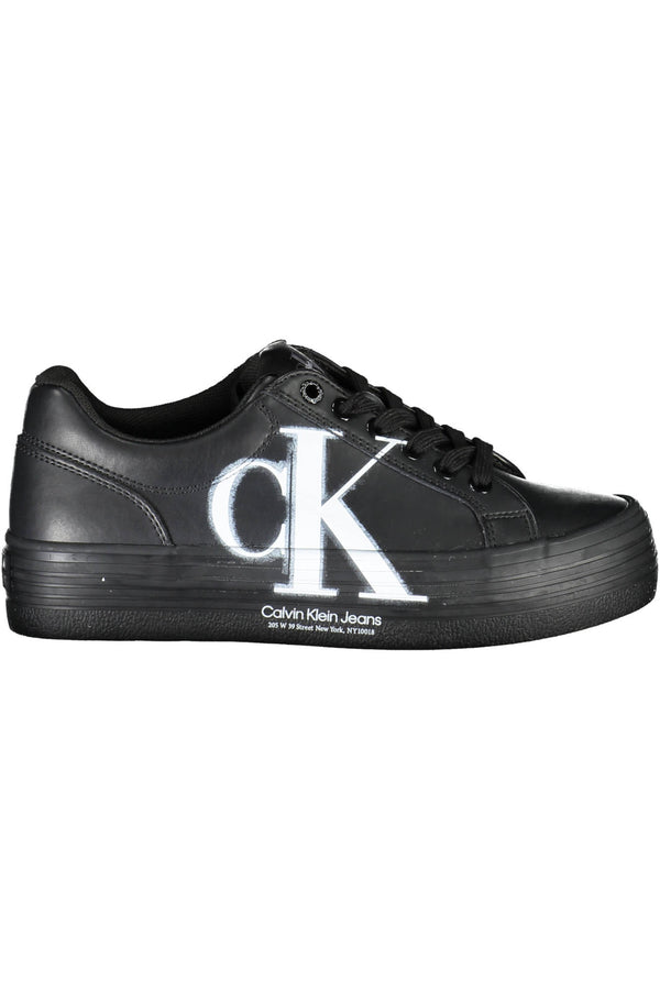 Calvin Klein Baskets Femme Noir - stylesgateway