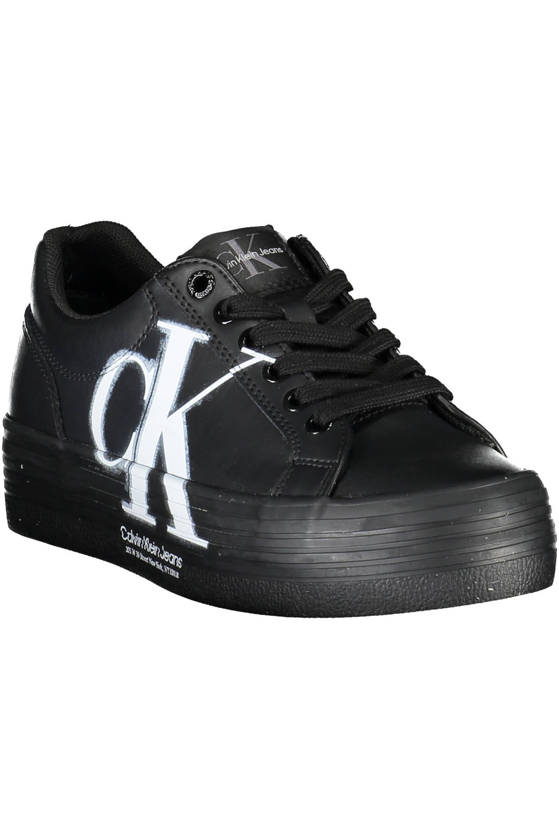 Calvin Klein Baskets Femme Noir - stylesgateway