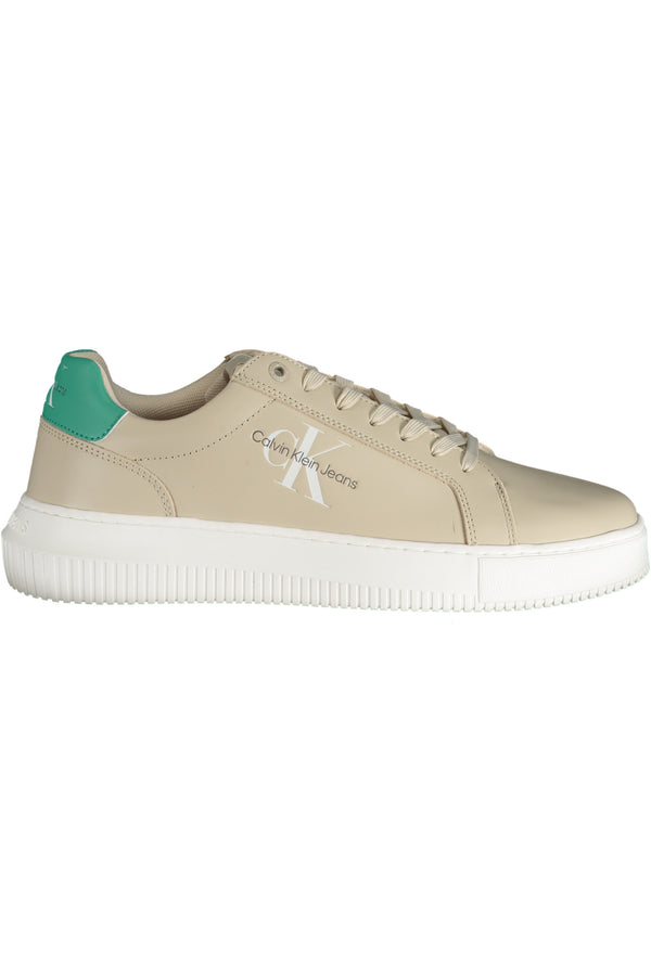Calvin Klein Baskets Homme Beige - stylesgateway