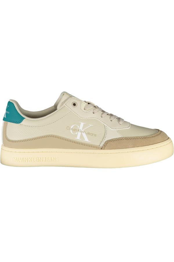 Calvin Klein Baskets Homme Beige - stylesgateway