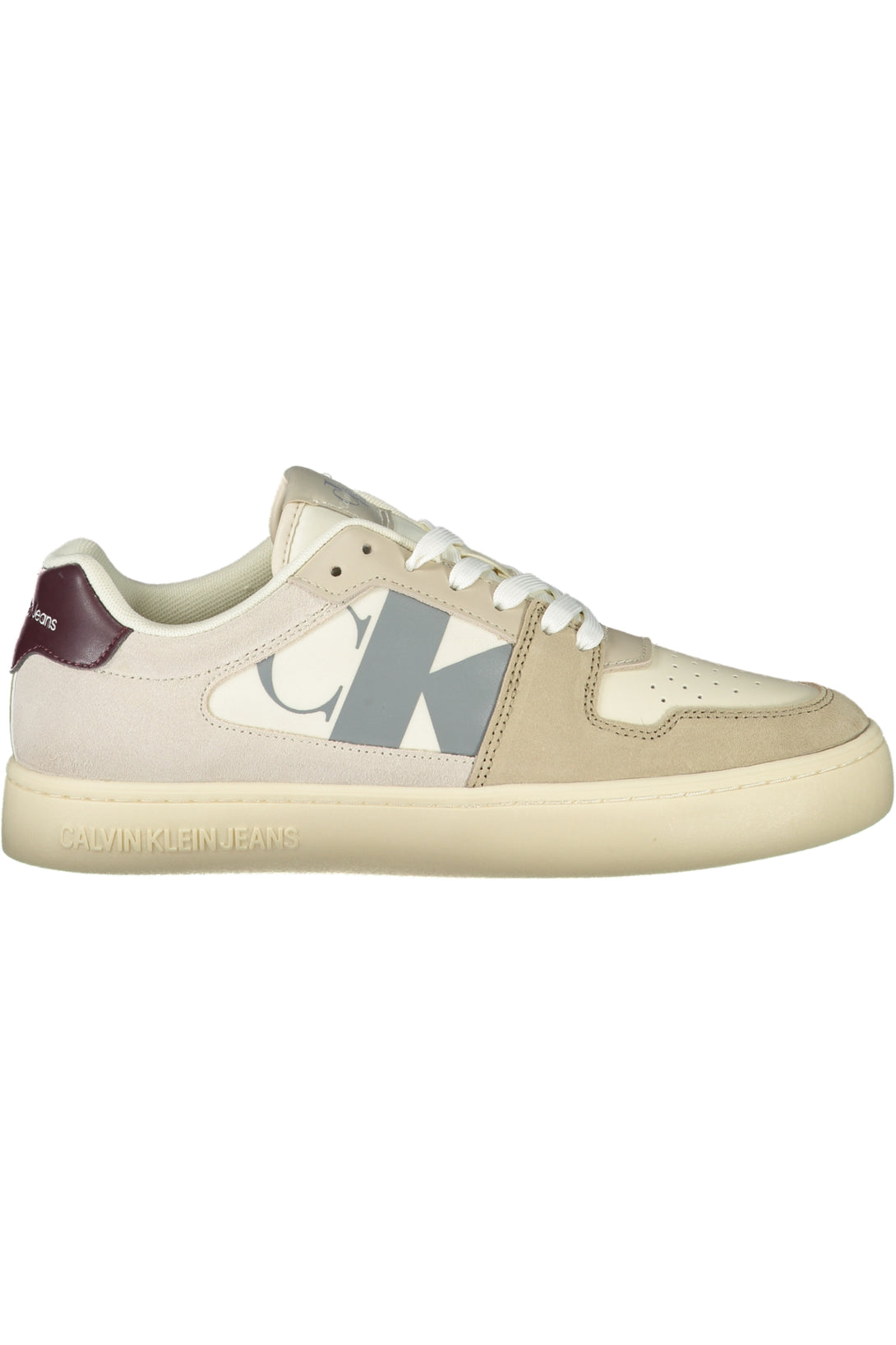 Calvin Klein Baskets Homme Beige - stylesgateway