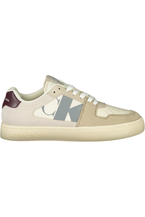 Calvin Klein Baskets Homme Beige - stylesgateway