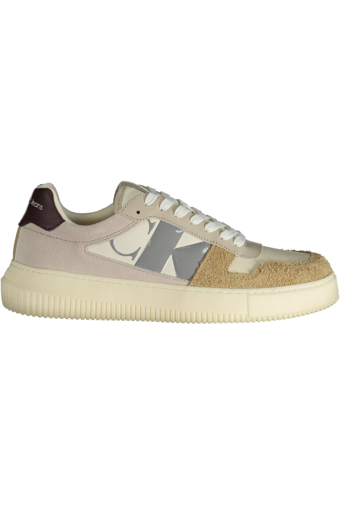 Calvin Klein Baskets Homme Beige - stylesgateway
