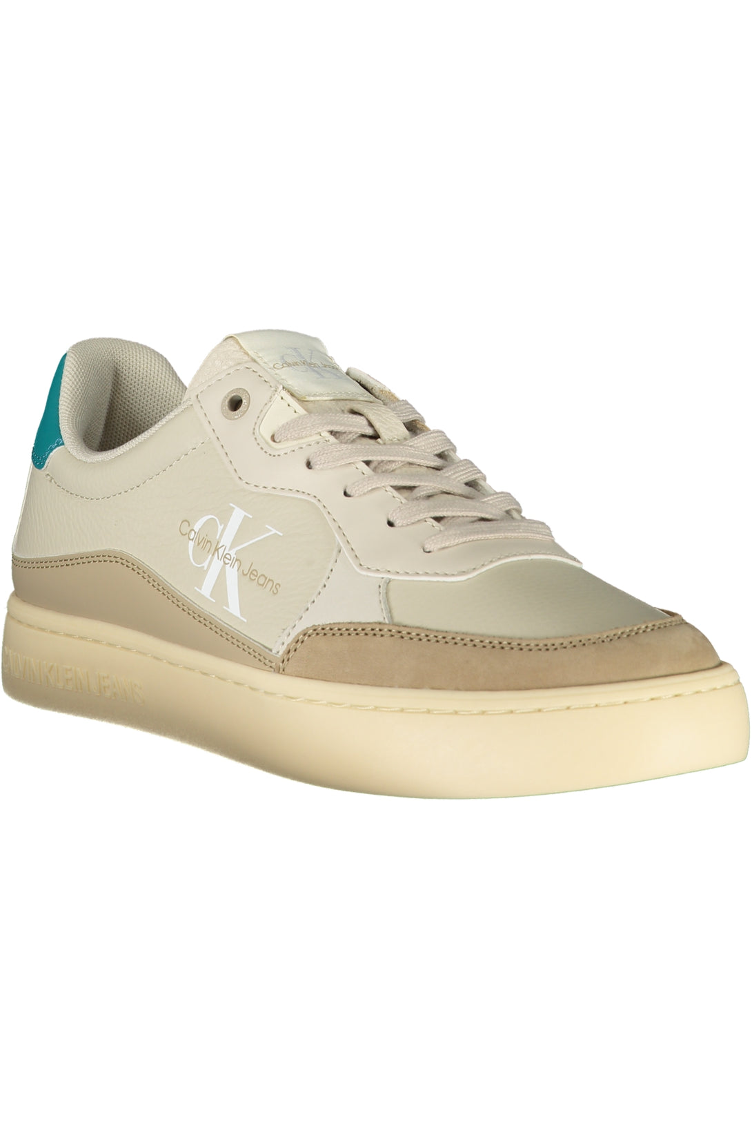 Calvin Klein Baskets Homme Beige - stylesgateway