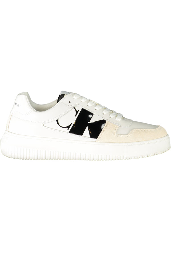 Calvin Klein Baskets Homme Blanc - stylesgateway
