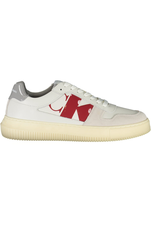 Calvin Klein Baskets Homme Blanc - stylesgateway