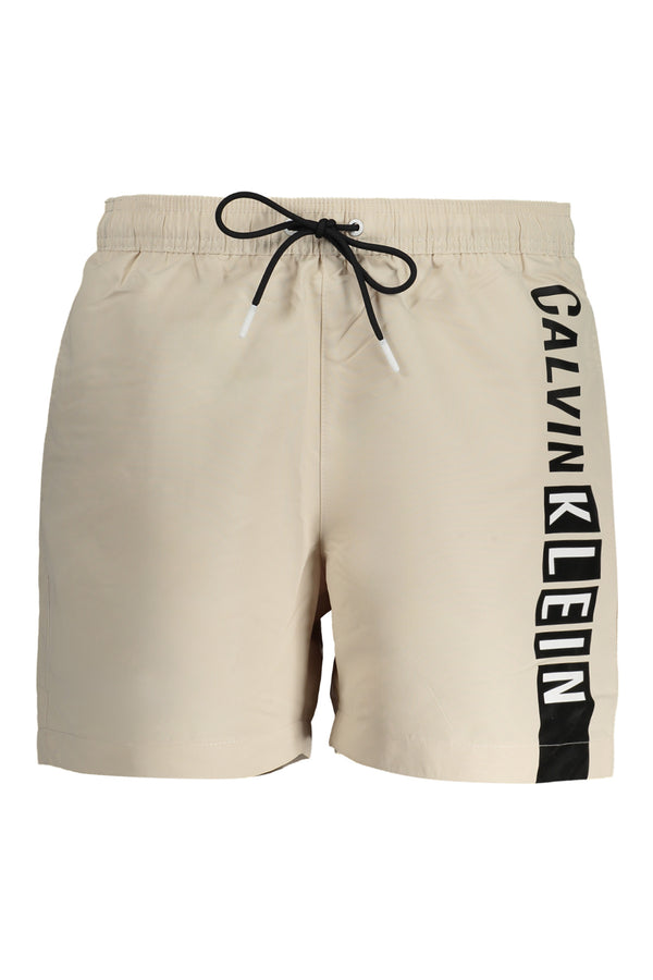 Calvin Klein Beachwear Homme Beige - stylesgateway